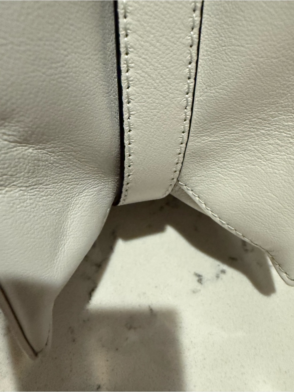 Furla Soft Hobo Shoulder Bag in Light Gray with Black Strap - Picture 6 of 16